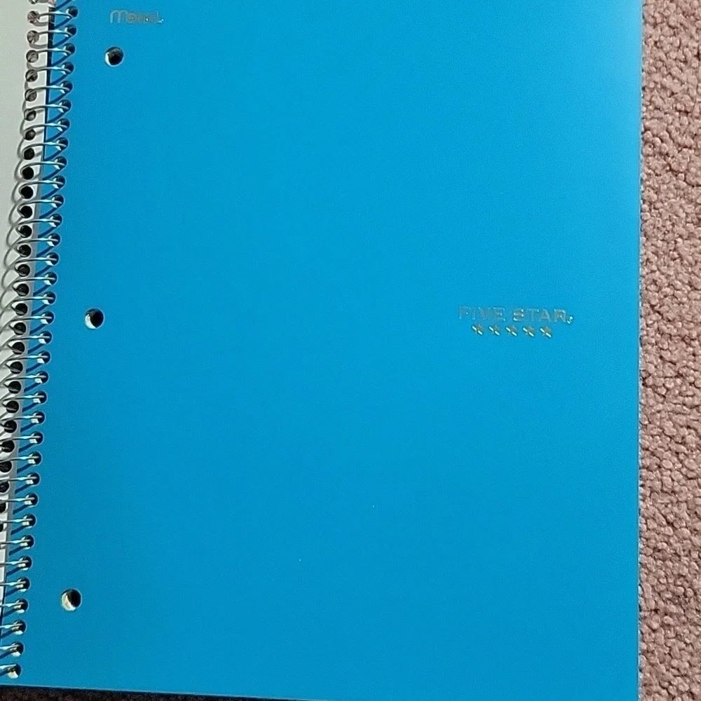 Five Star Graph Ruled Notebook - Picture 3 of 5